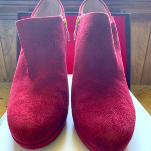 Suede Heeled Booties